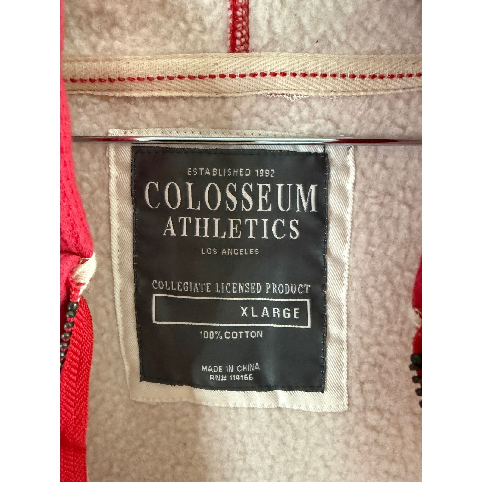 Colosseum Athletics Ohio State Licensed Men's Sherpa Jacket Hoodie - X-Large Size US XL / EU 56 / 4 - 4 Thumbnail