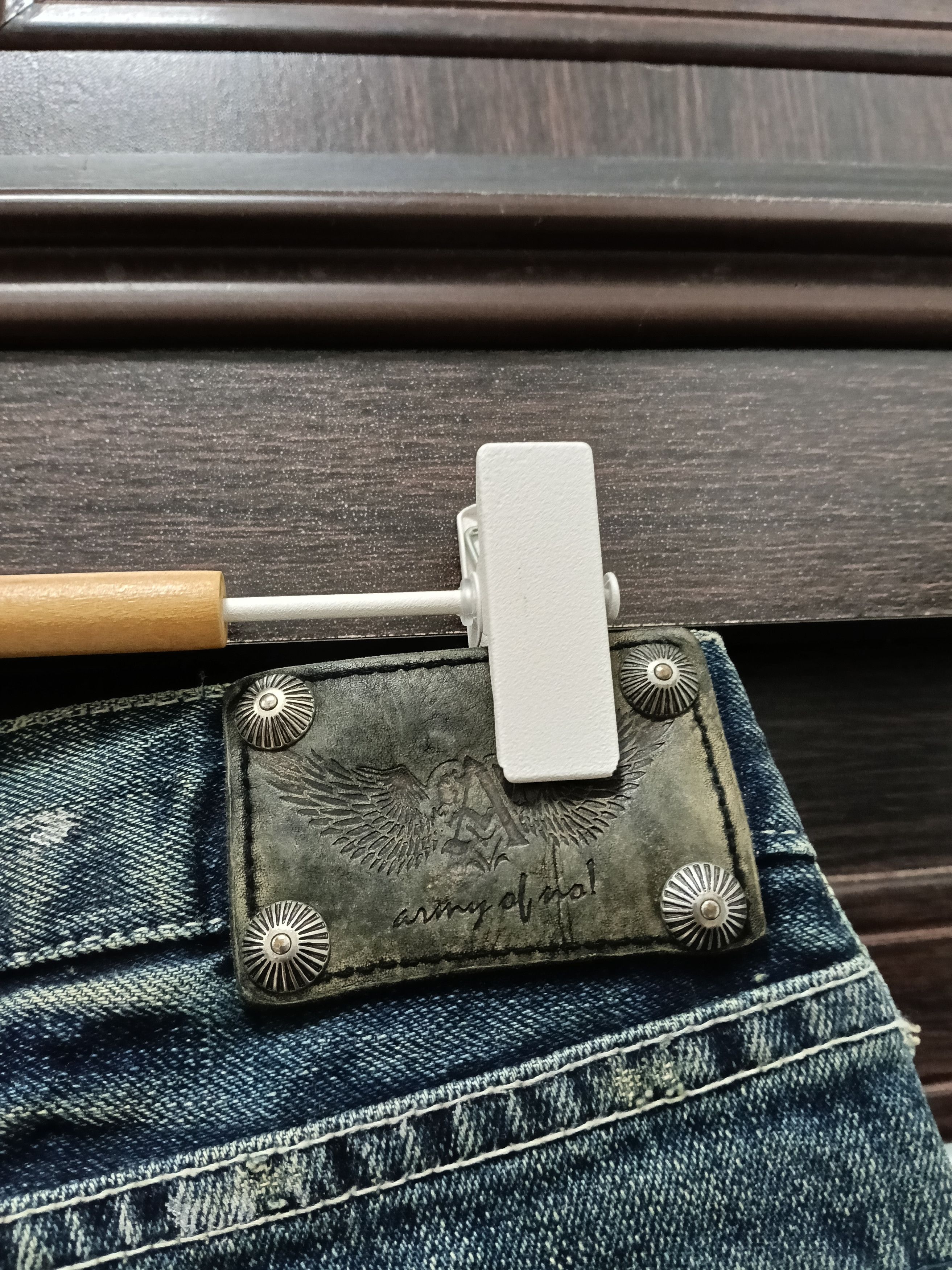 Le Grande Bleu (L.G.B.) 💥Flared Bootcut Trim.Co.Ltd Rock & Love Japanese Denim💥 Size US 29 - 14 Thumbnail