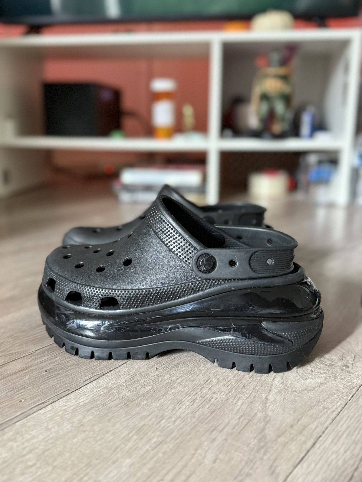 Crocs Glossy Ink Platform Crocs Size US 7 / IT 37 - 5 Thumbnail