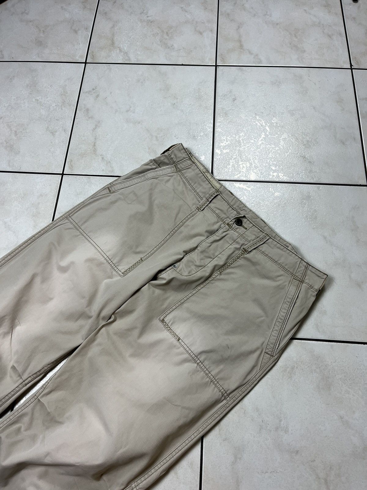 Polo Ralph Lauren × Ralph Lauren × Vintage Vintage Ralph Lauren distressed washed thrashed cargo pants Size US 34 / EU 50 - 7 Thumbnail