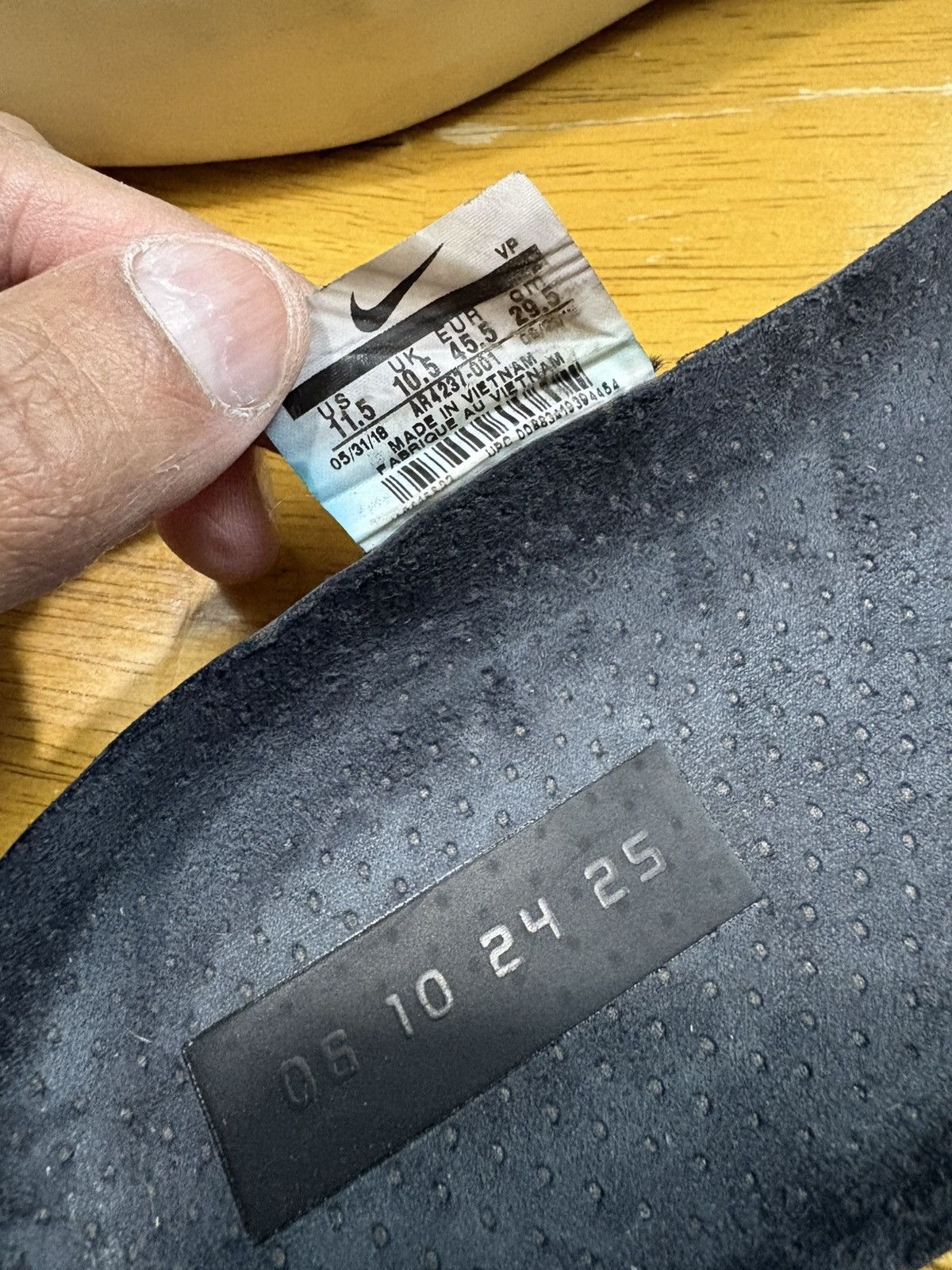 Fear of God × Nike Air Fear of God 1 Size US 11.5 / EU 44-45 - 9 Thumbnail
