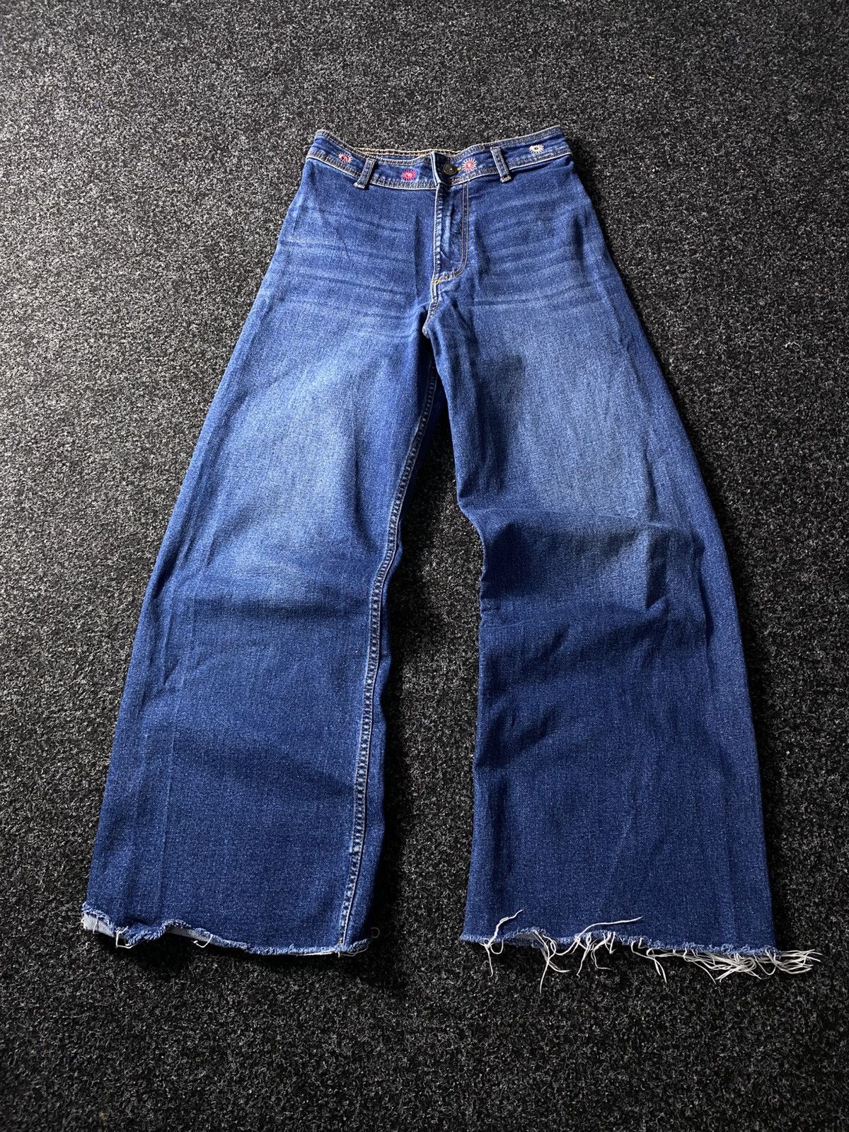 Desigual × If Six Was Nine × Vintage Vintage 90s Y2K Desigual Jeans baggy pants Size 26" / US 2 / IT 38 - 1 Thumbnail