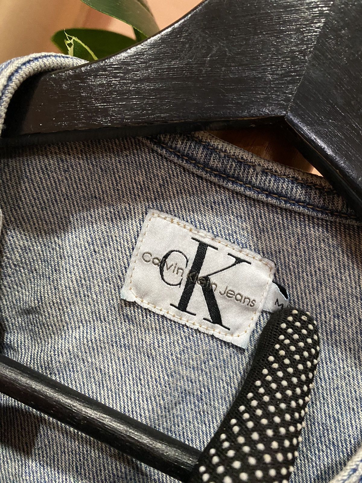 Calvin Klein Calvin Klein Denim Vest – Classic Vintage CK Jean Style Size US M / EU 48-50 / 2 - 4 Thumbnail