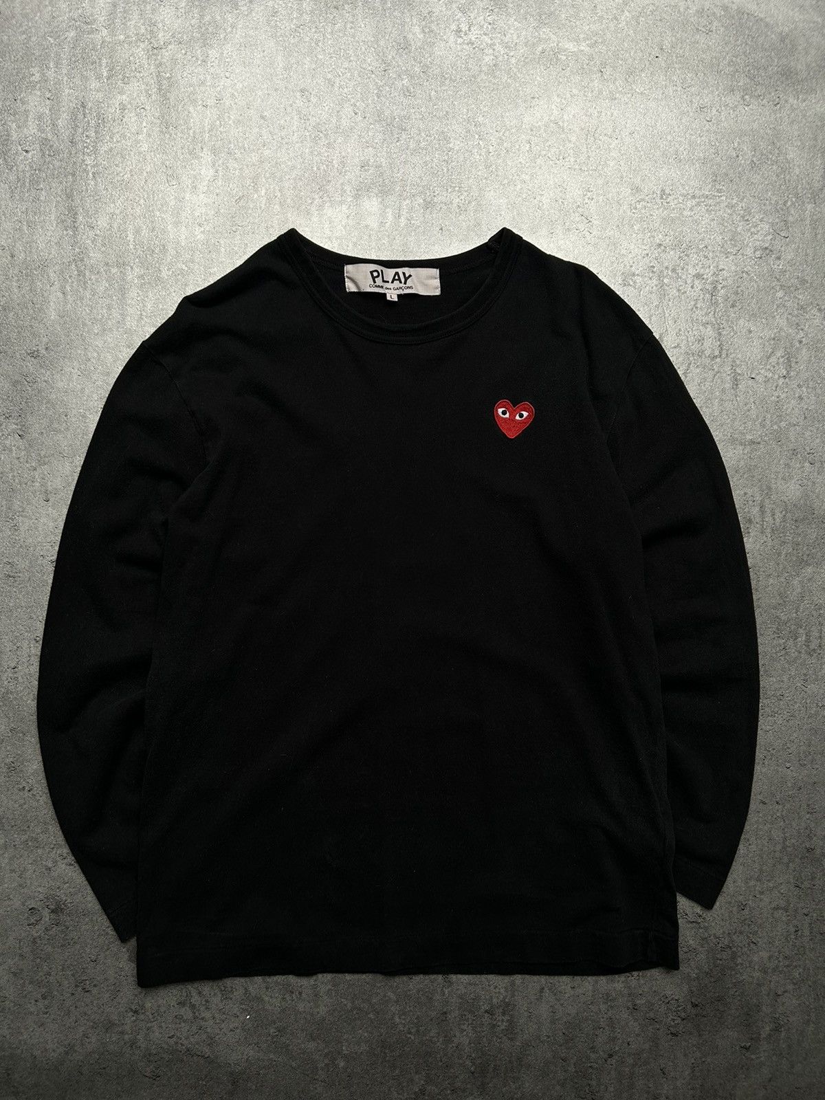 Comme des Garcons × Comme des Garcons PLAY Comme des Garcons Play CDG Longsleeve Size US L / EU 52-54 / 3 - 1 Thumbnail