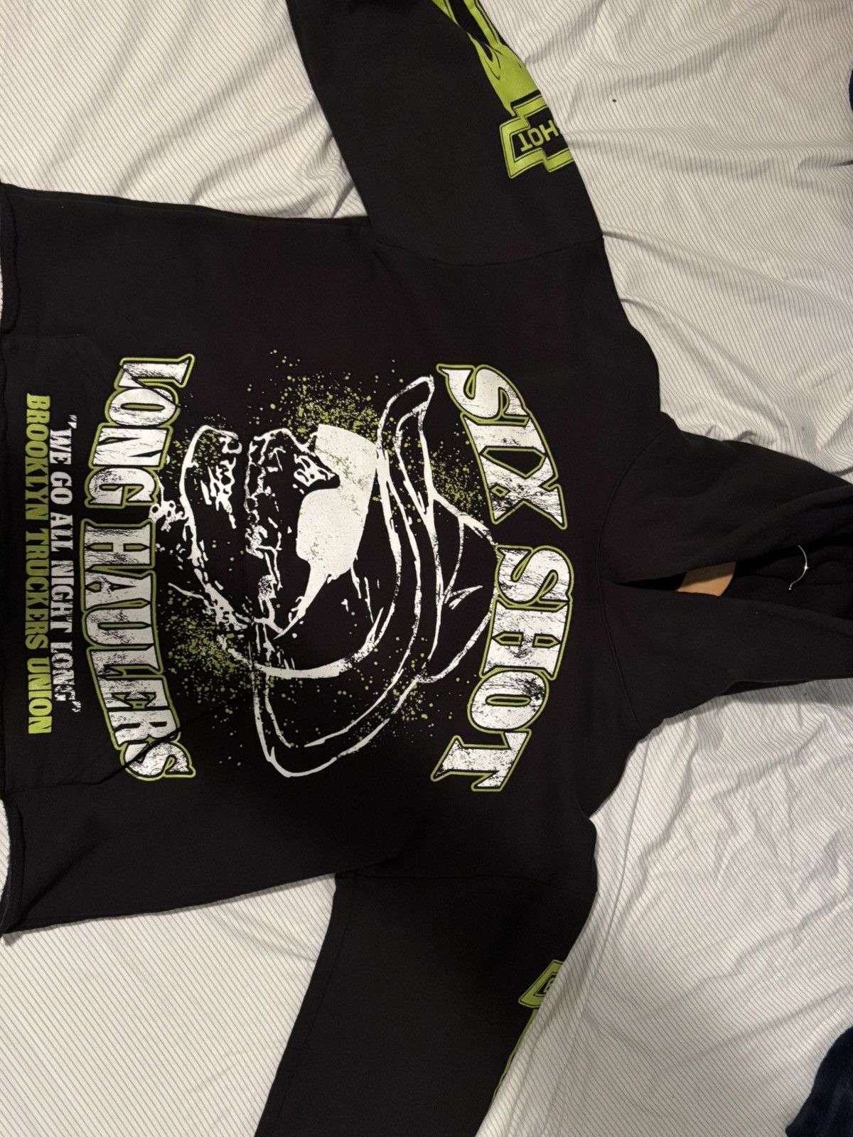 6SHOT Six shot - Long hauler Hoodie Size US M / EU 48-50 / 2 - 2 Thumbnail