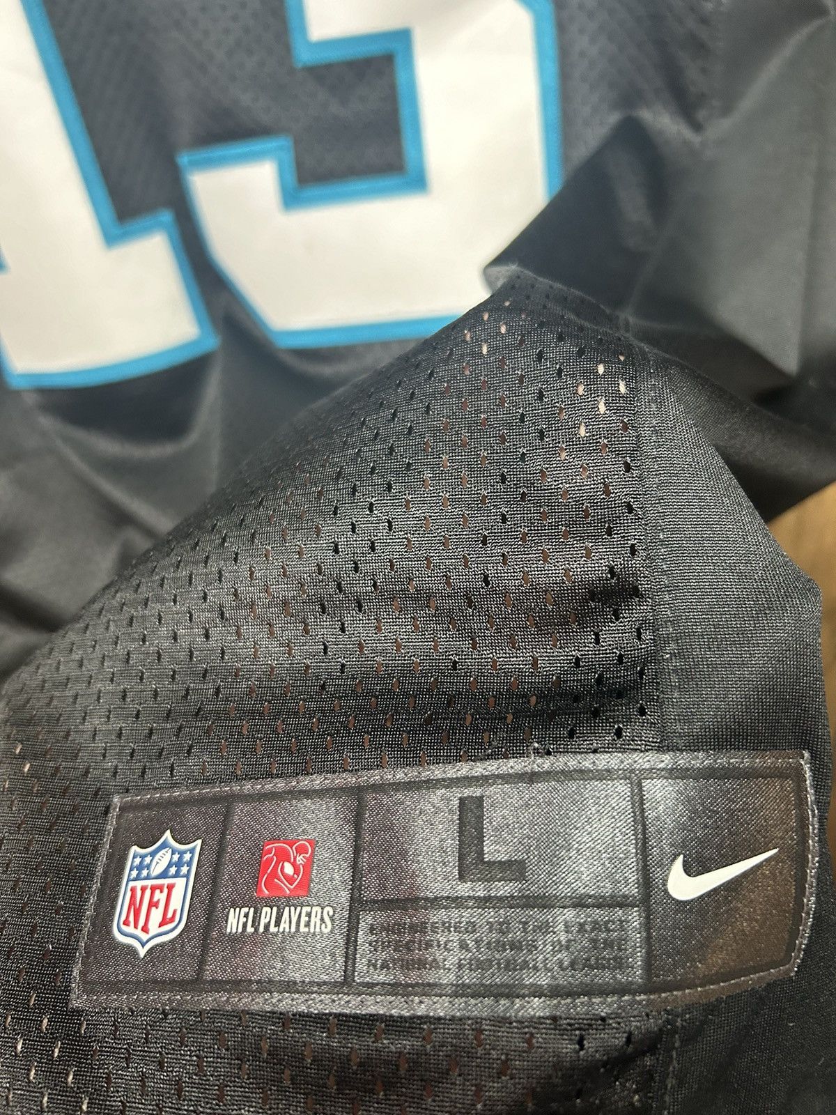 NFL NFL Carolina Panthers Jersey Size US L / EU 52-54 / 3 - 3 Thumbnail