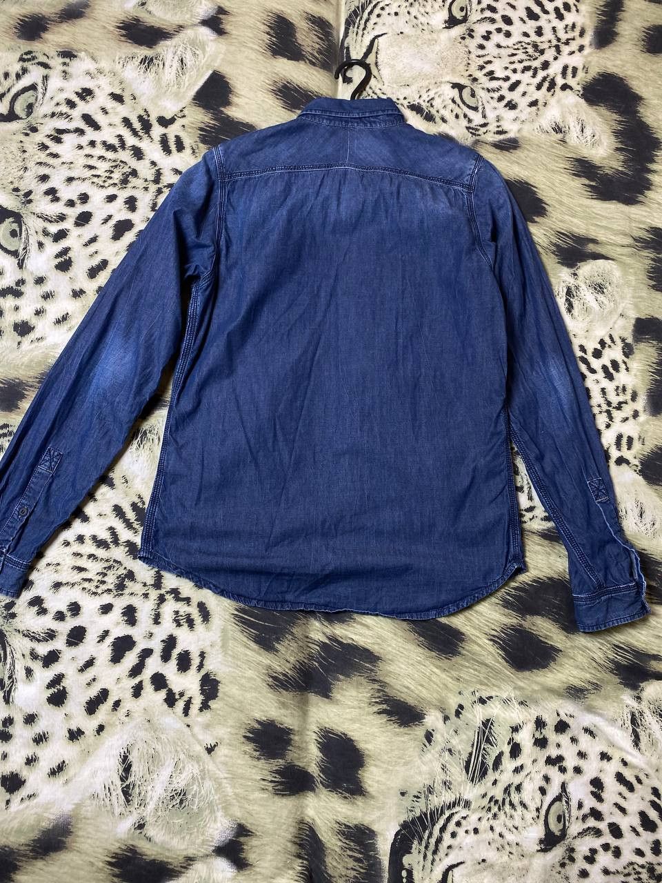 Diesel Diesel Dark Denim Long Sleeve button up. Used Size US L / EU 52-54 / 3 - 13 Thumbnail