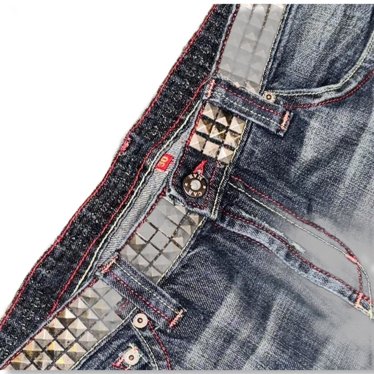 Studded Archive Japanese denim