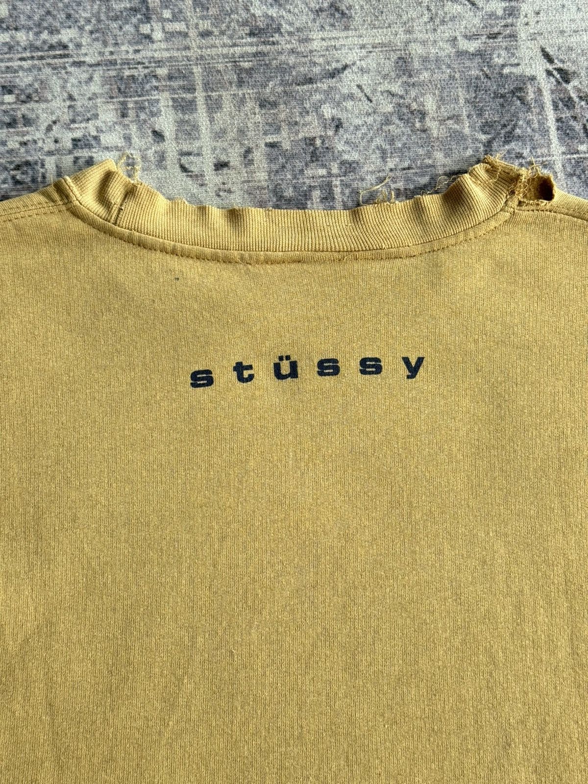 Stussy Vintage Stussy Trashed 80s OG Logo Crewneck Size US L / EU 52-54 / 3 - 9 Thumbnail