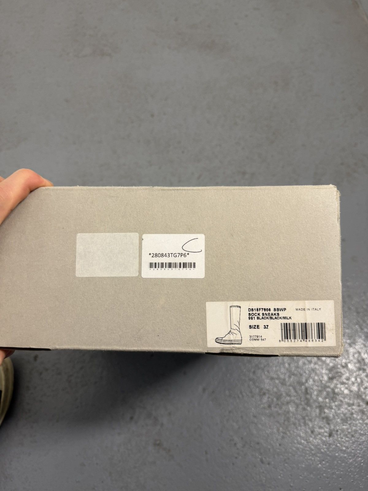 Rick Owens Drkshdw Rick Owens Drkshdw Socks With Box Size US 7 / IT 37 - 13 Thumbnail
