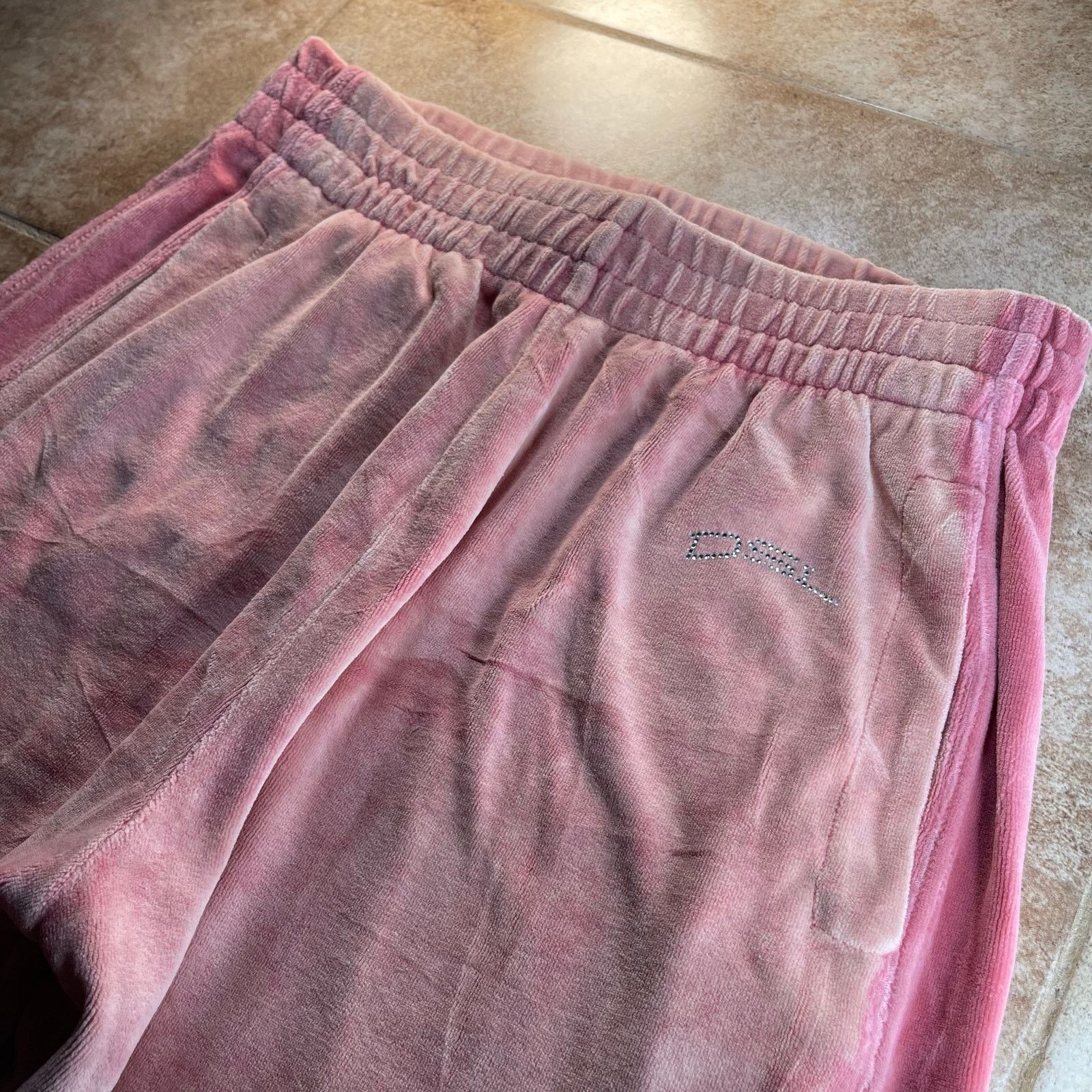 Diesel Diesel Velvet Trousers Pink Size 30" / US 8 / IT 44 - 1 Thumbnail