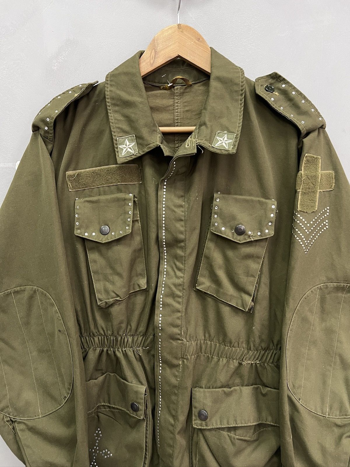 Le Laboureur 90s archive custom made USA AIR FORCE parachute dept jacket Size US M / EU 48-50 / 2 - 2 Thumbnail