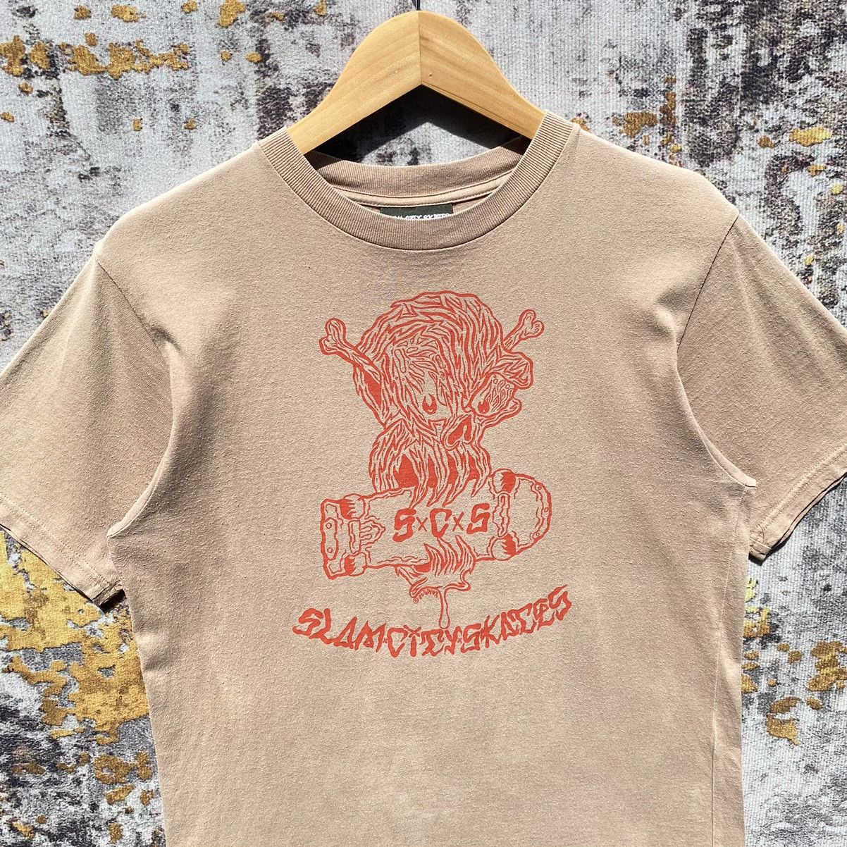 Vintage Vintage Slam City Skates London Pushed Shirt Skateboard Size US S / EU 44-46 / 1 - 6 Thumbnail