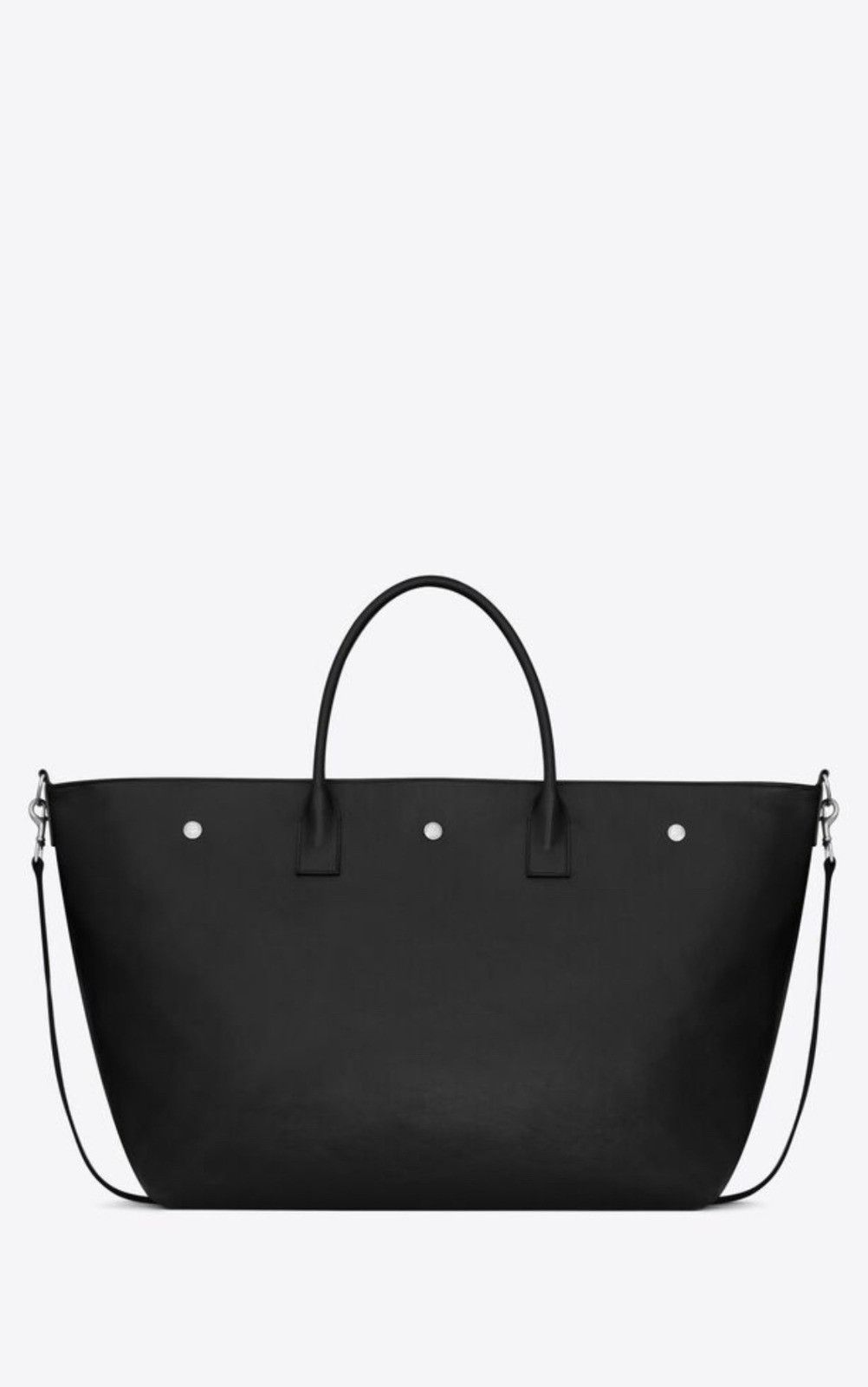 Saint Laurent Paris o1b1hav110824 Size: OS / Gauche Maxi Cabas Bag in Black Size ONE SIZE - 2 Thumbnail