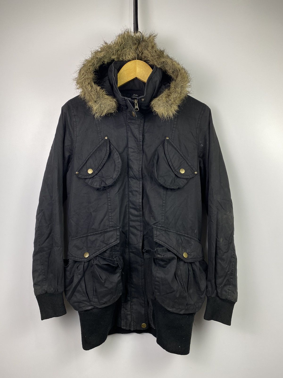 If Six Was Nine Fur bono jacket riche glamour ifsixwasnine lgb style Size US M / EU 48-50 / 2 - 13 Thumbnail