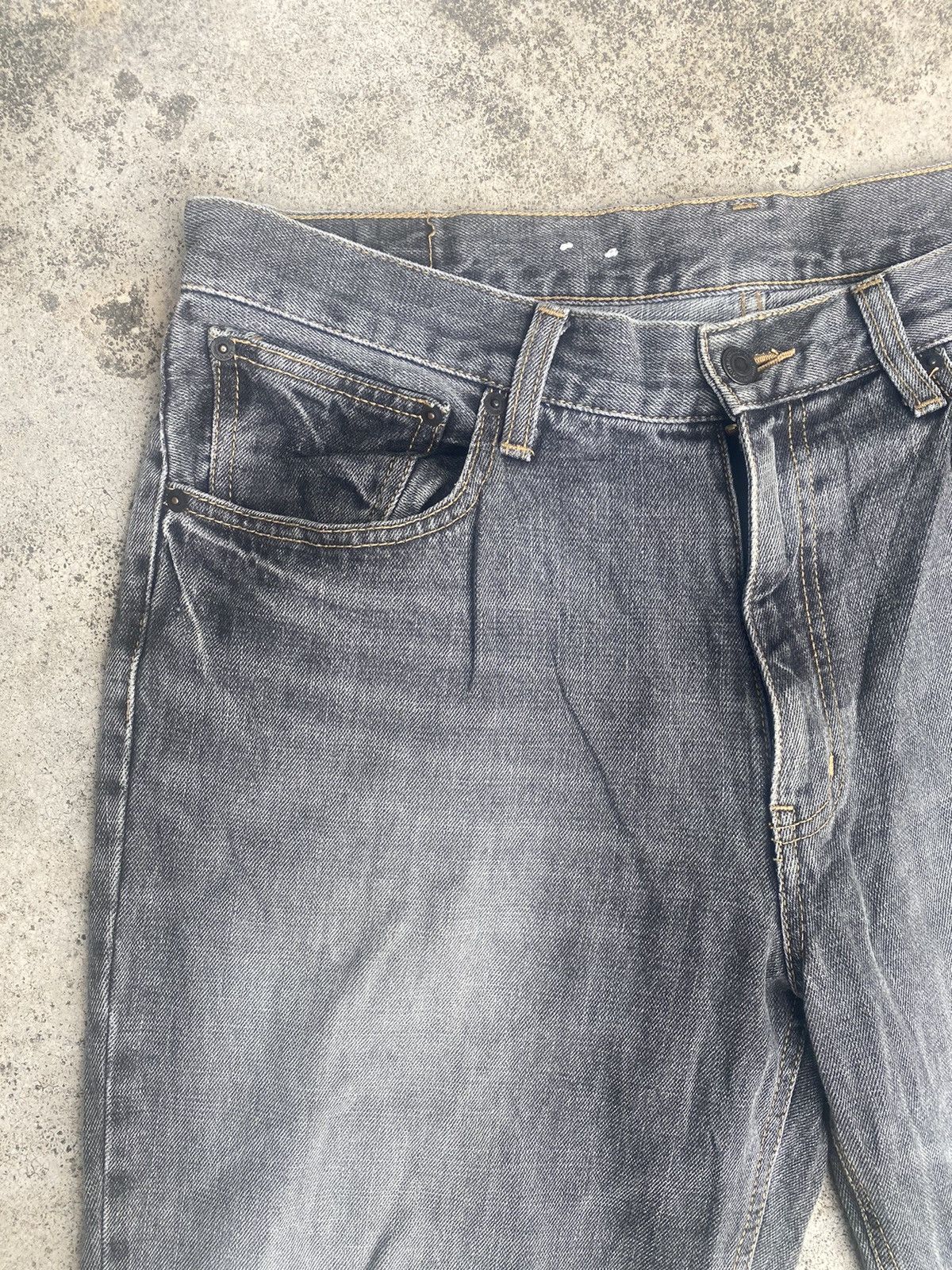 Kansai Yamamoto Loose Baggy Jeans