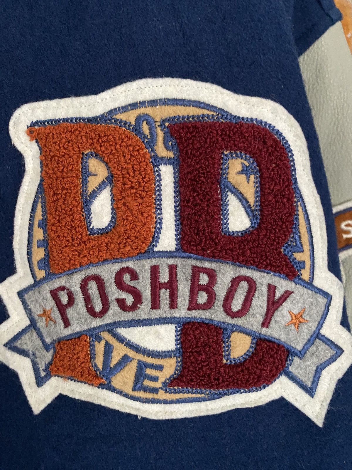 Swagger 1990s POSH BOY leather man Varsity Jacket Size US M / EU 48-50 / 2 - 6 Thumbnail