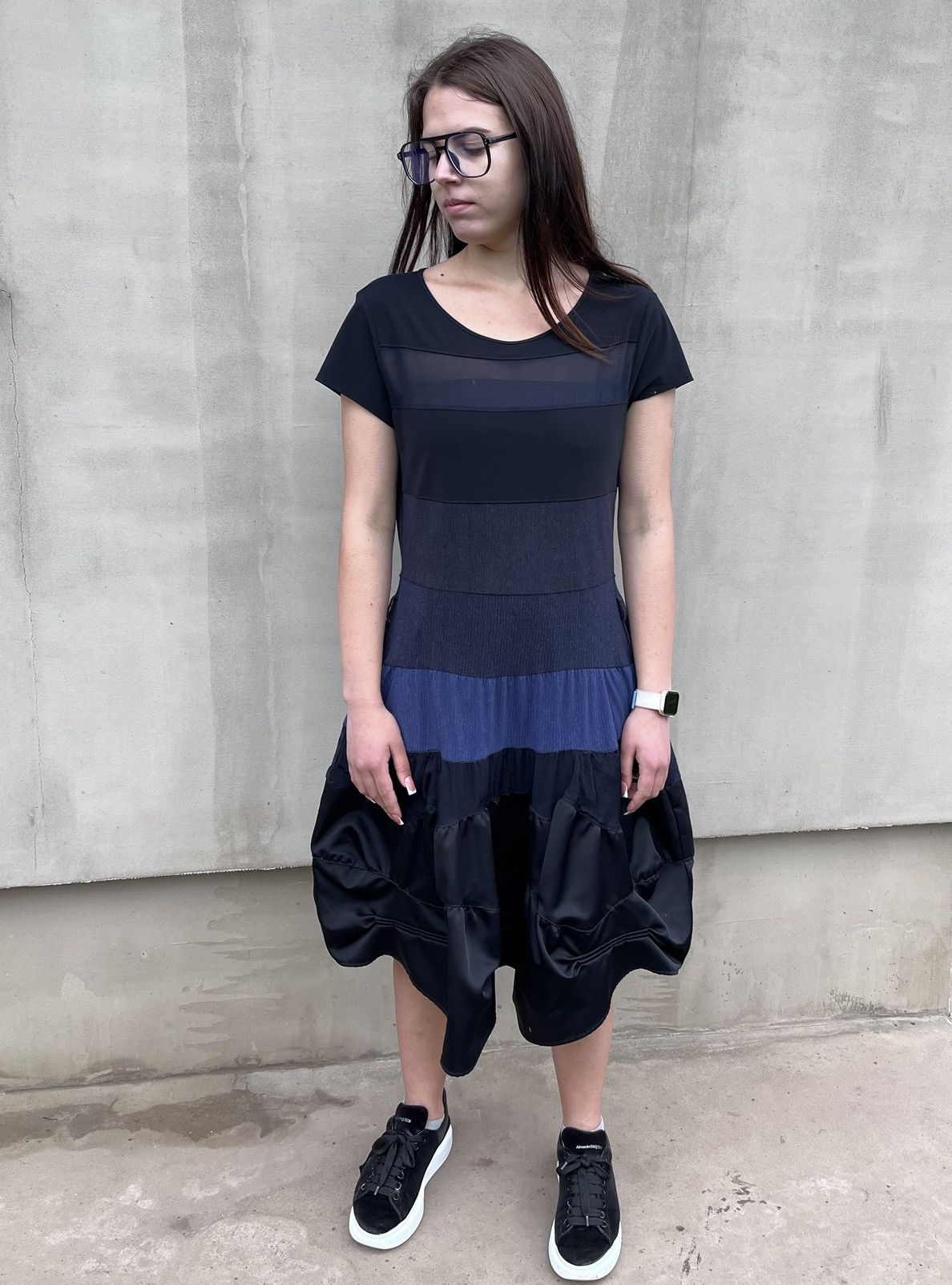 Marithe + Francois Girbaud Marithe Francois Girbaud Women Dress Short Sleeve Size US 8 Size M / US 6-8 / IT 42-44 - 3 Thumbnail