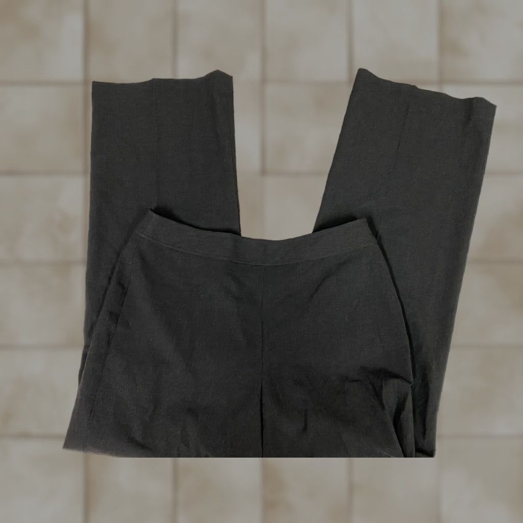 Talbots Talbots Pants Women 10 Gray Stretch Straight Dress Pants Inseam 29 in Size 32" / US 10 / IT 46 - 1 Thumbnail