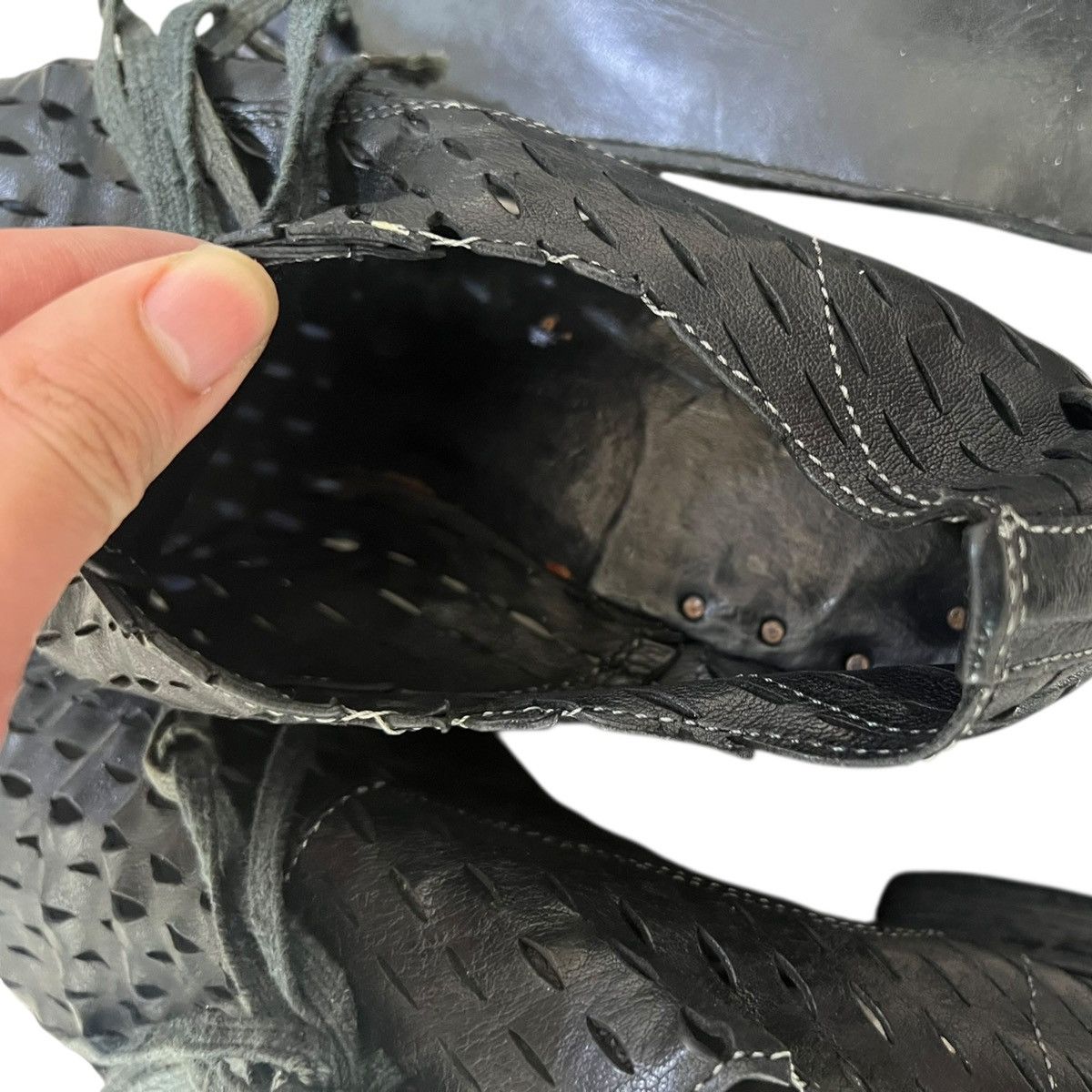 Carol Christian Poell Ccp laser cut derbies Size US 9 / EU 42 - 5 Thumbnail