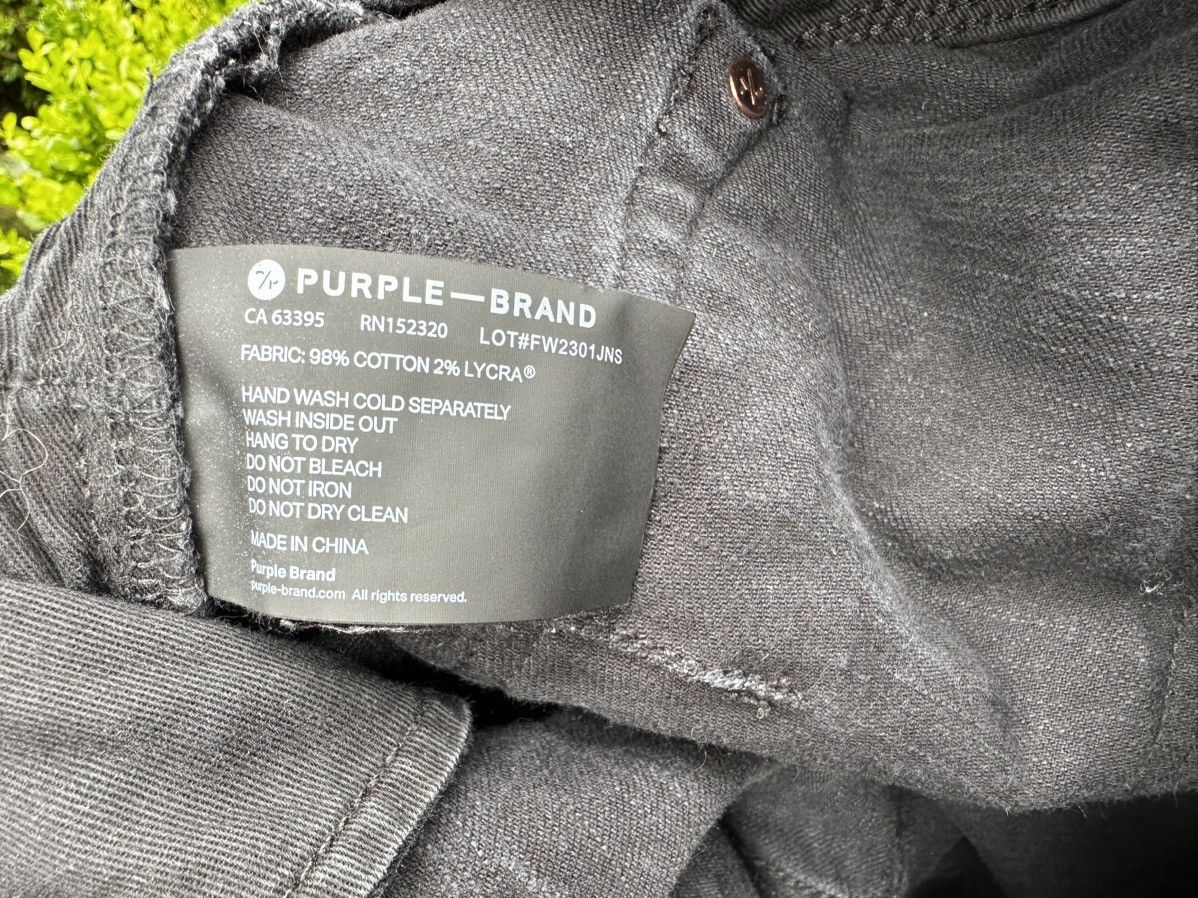 Purple Brand Black skinny purple brand jeans Size US 29 - 6 Thumbnail