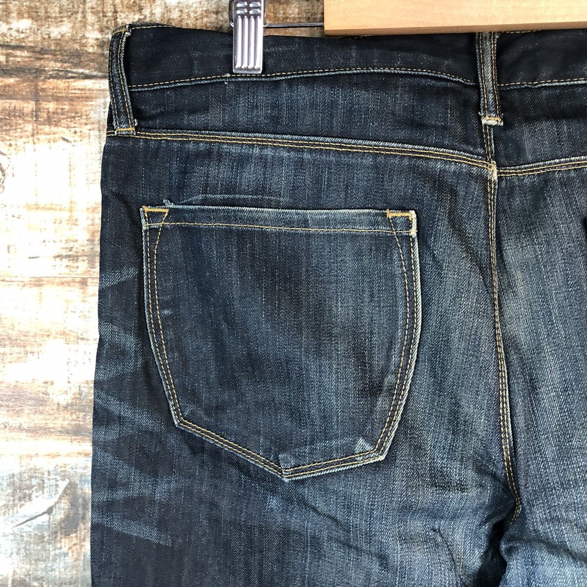 Gap DL Gap Black Denim Jeans Pants #C148 Size US 33 - 15 Thumbnail