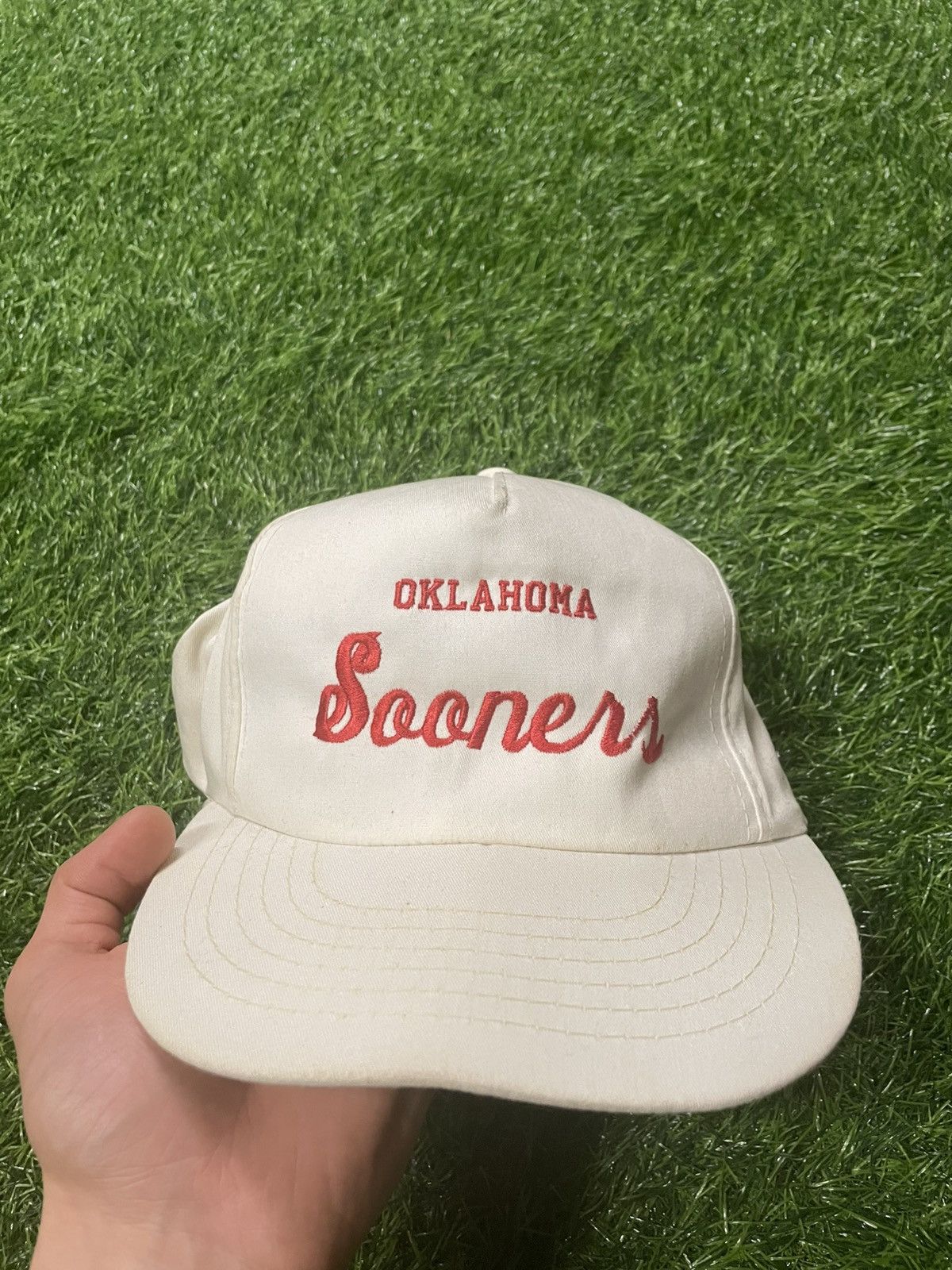 Vintage Vintage Oklahoma Sooners SnapBack Hat Size ONE SIZE - 2 Thumbnail