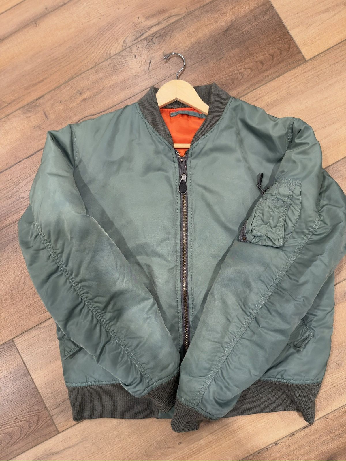 Avirex Green Reversible Avirex Bomber Size US L / EU 52-54 / 3 - 1 Thumbnail