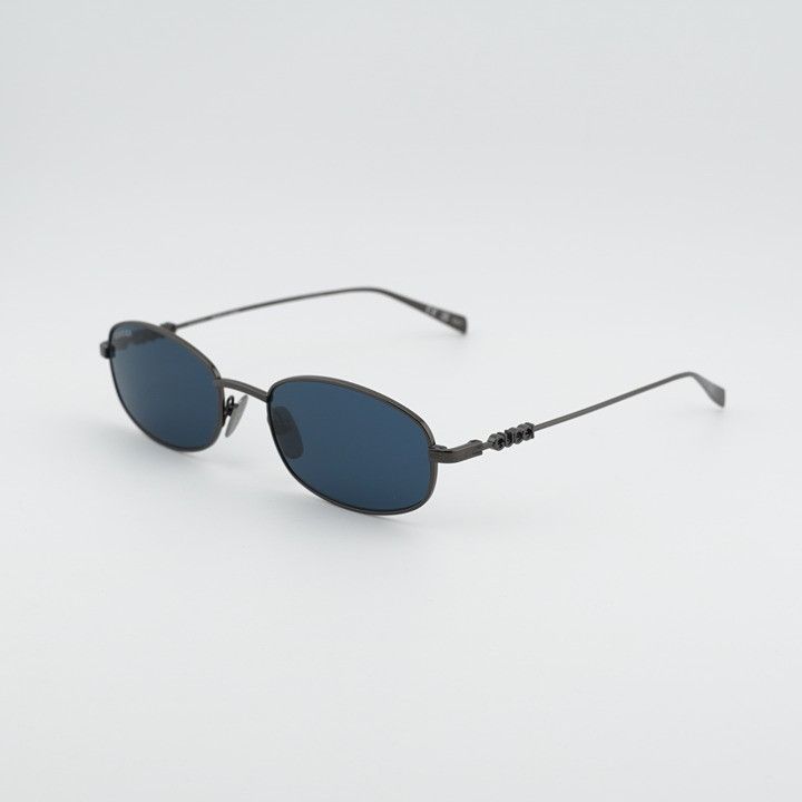 Gucci Gucci GG1940S 001 Sunglasses Ruthenium Rectangle Frame, Blue Size ONE SIZE - 1 Thumbnail