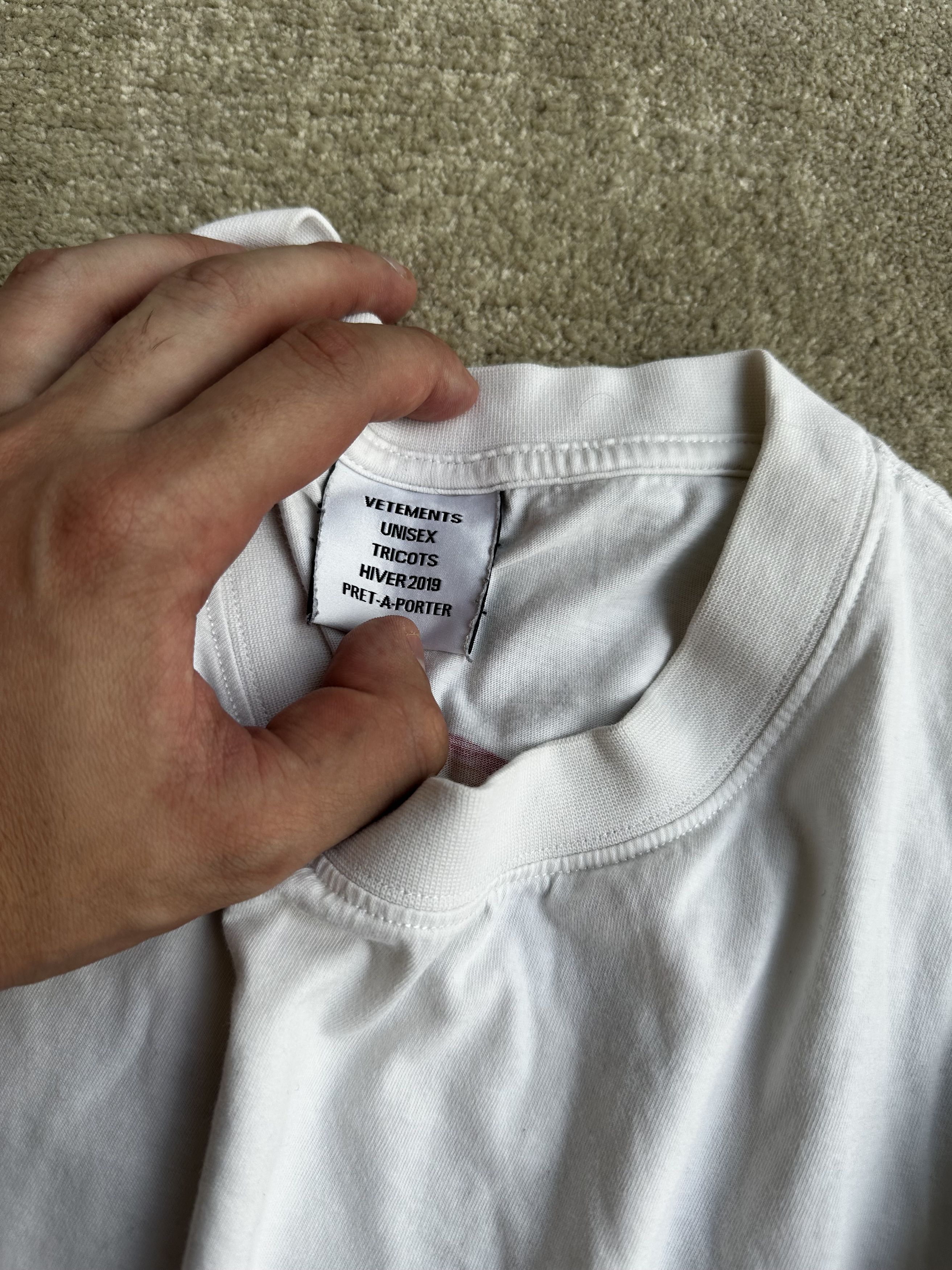 Vetements Vetements Good Luck T-Shirt by Demna Size US S / EU 44-46 / 1 - 3 Thumbnail