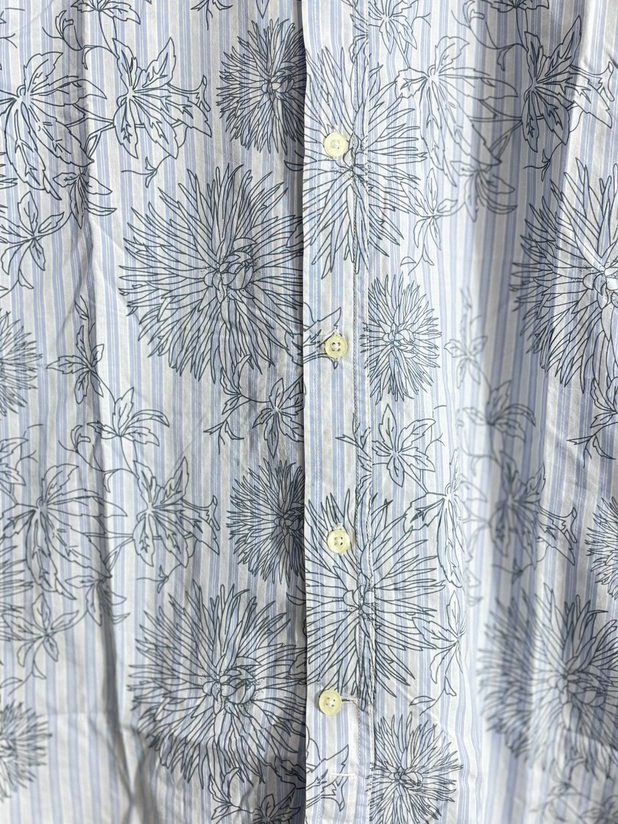 Issey Miyake Undefined Floral Printed Shirt Issey style Size US L / EU 52-54 / 3 - 2 Thumbnail