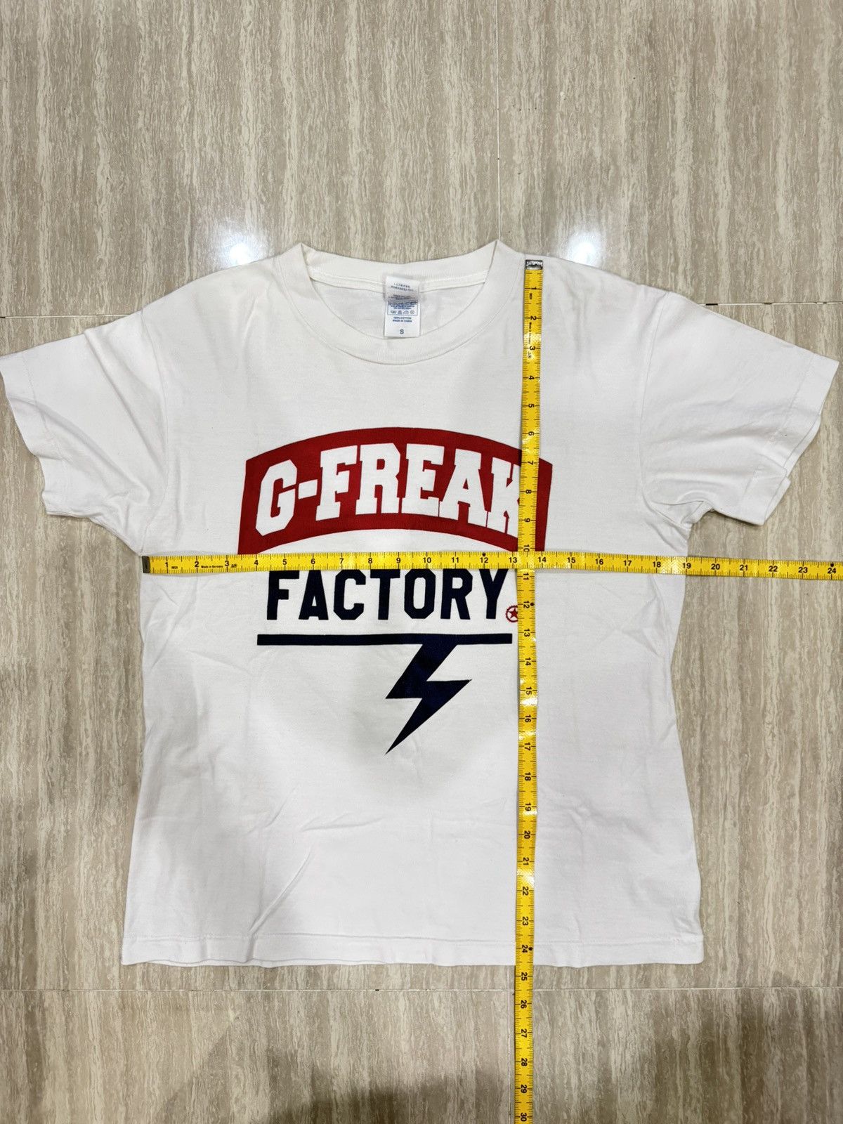 Band Tees G-Freak Factory Band white shirt S size Size US S / EU 44-46 / 1 - 4 Thumbnail