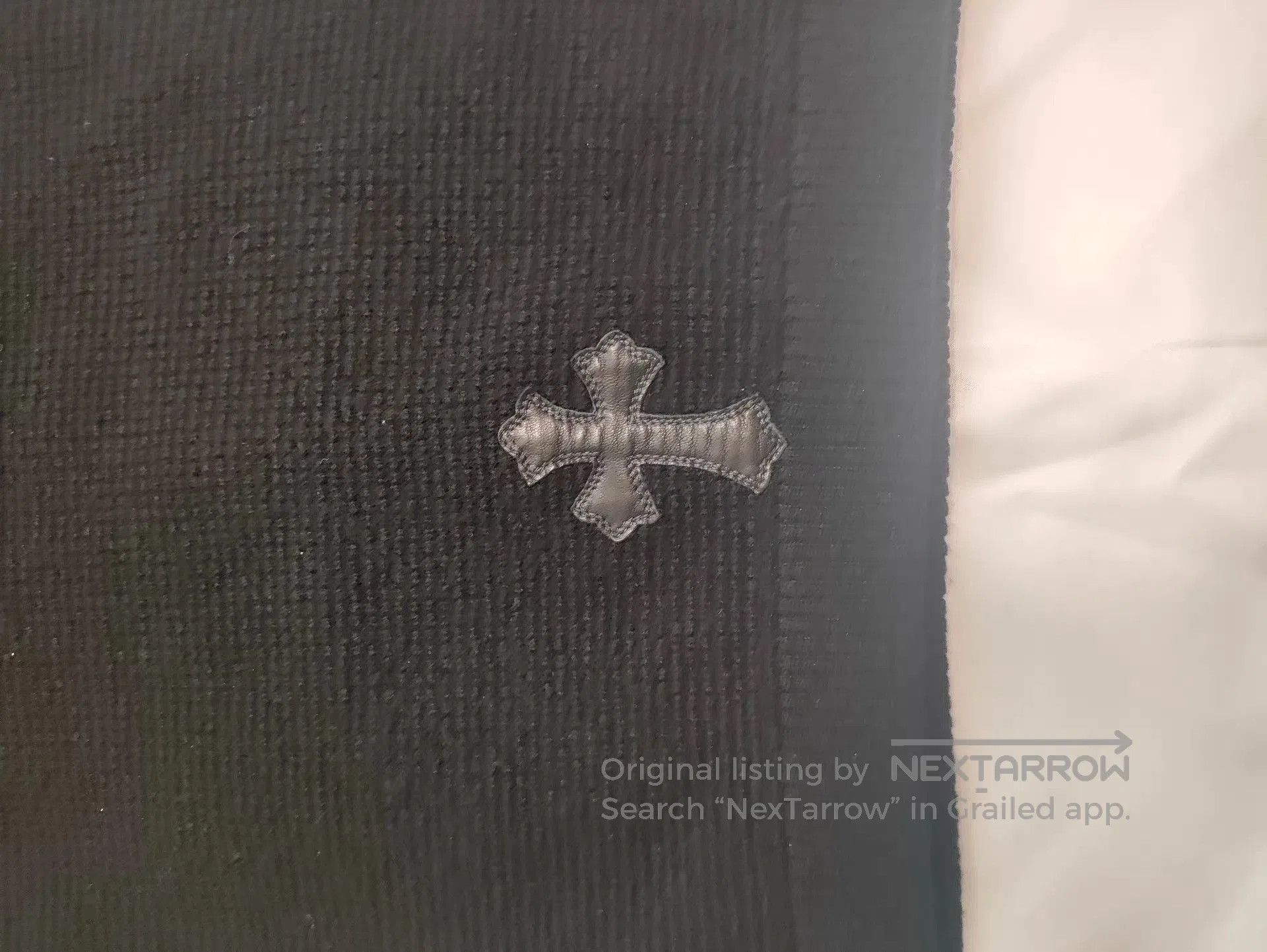 Chrome Hearts Black Hooded Sweatshirt with Cross Emblem. Size US S / EU 44-46 / 1 - 6 Thumbnail