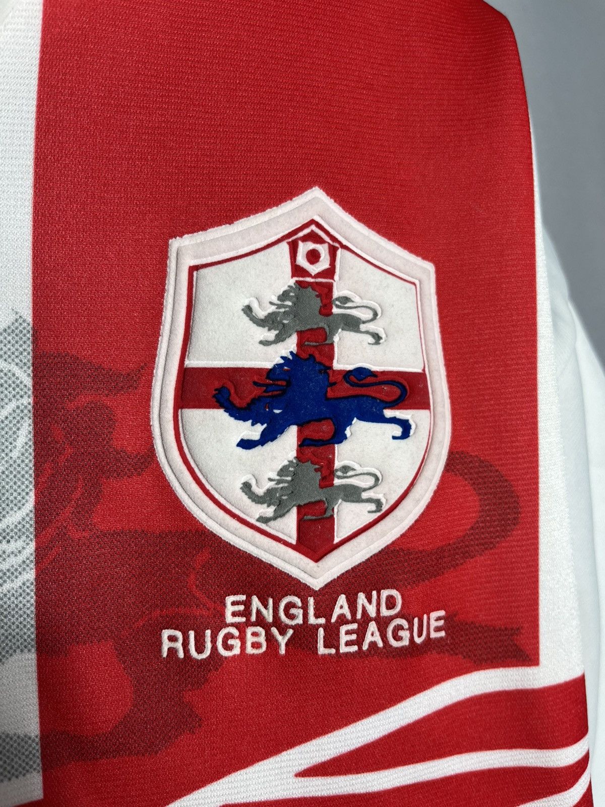Puma ENGLAND 1995/1996 RUGBY LEAGUE WORLD CUP SHIRT JERSEY PUMA Size US XL / EU 56 / 4 - 6 Thumbnail