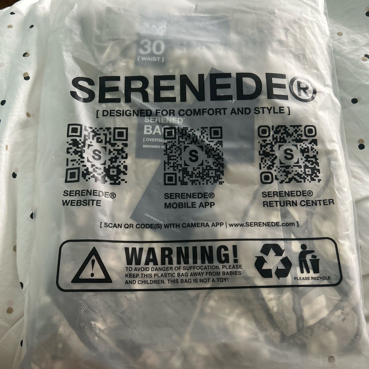 SERENEDE SERENEDE “Elk baggy jeans” Size US 30 / EU 46 - 1 Thumbnail