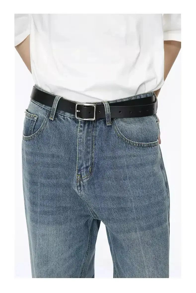 Japanese Brand Streetwear Retro Washed Straight Pants Jeans Size US 30 / EU 46 - 6 Thumbnail
