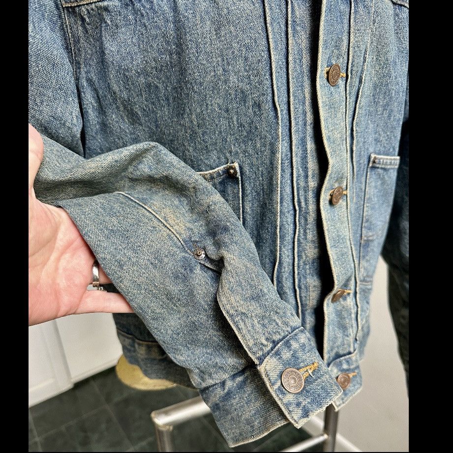 Polo Ralph Lauren VINTAGE POLO WESTERN RALPH LAUREN DENIM JACKET WOOL LINING Size US L / EU 52-54 / 3 - 5 Thumbnail