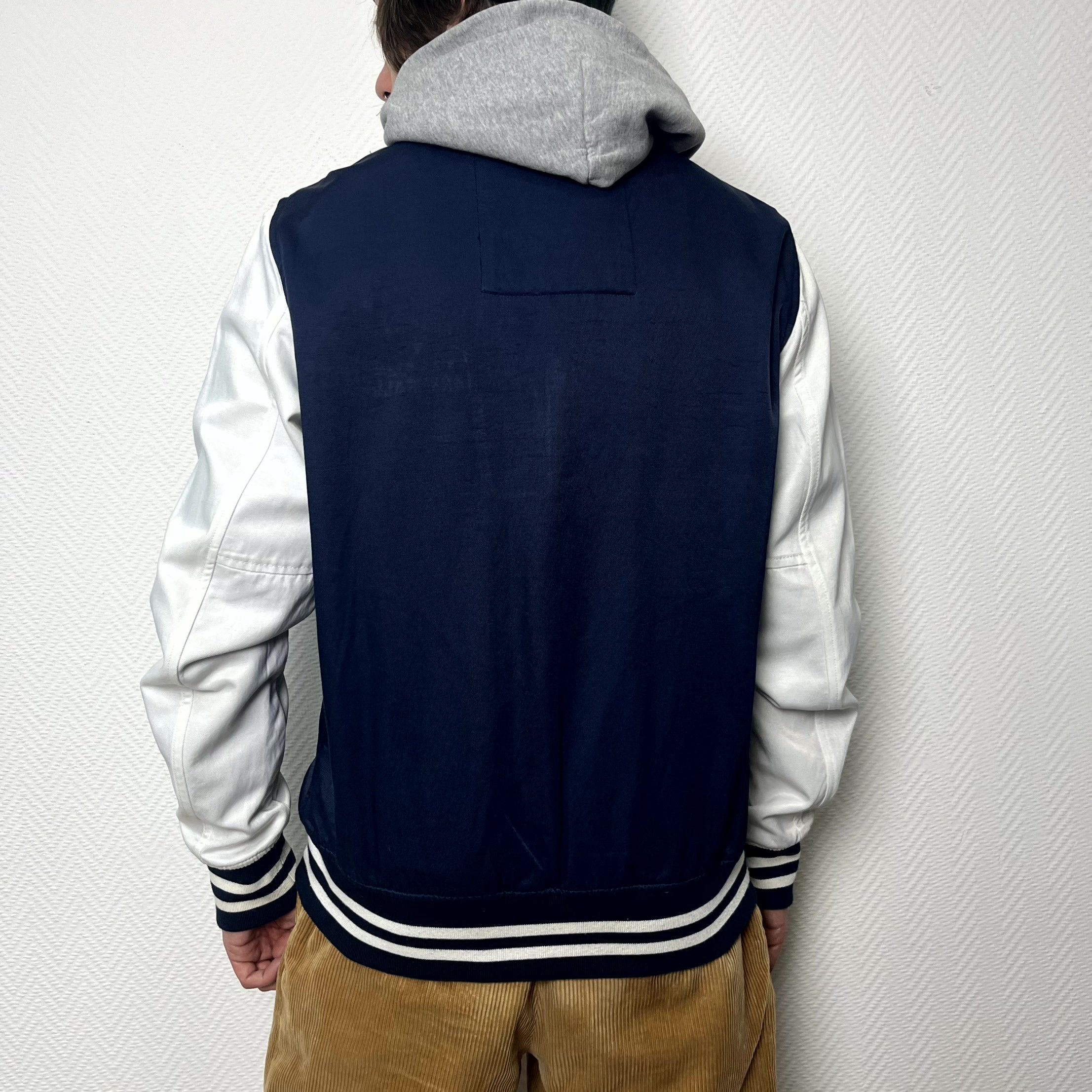 Franklin & Marshall Franklin Marshall College Varsity Bomber Jacket Navy Mens L Size US L / EU 52-54 / 3 - 14 Thumbnail