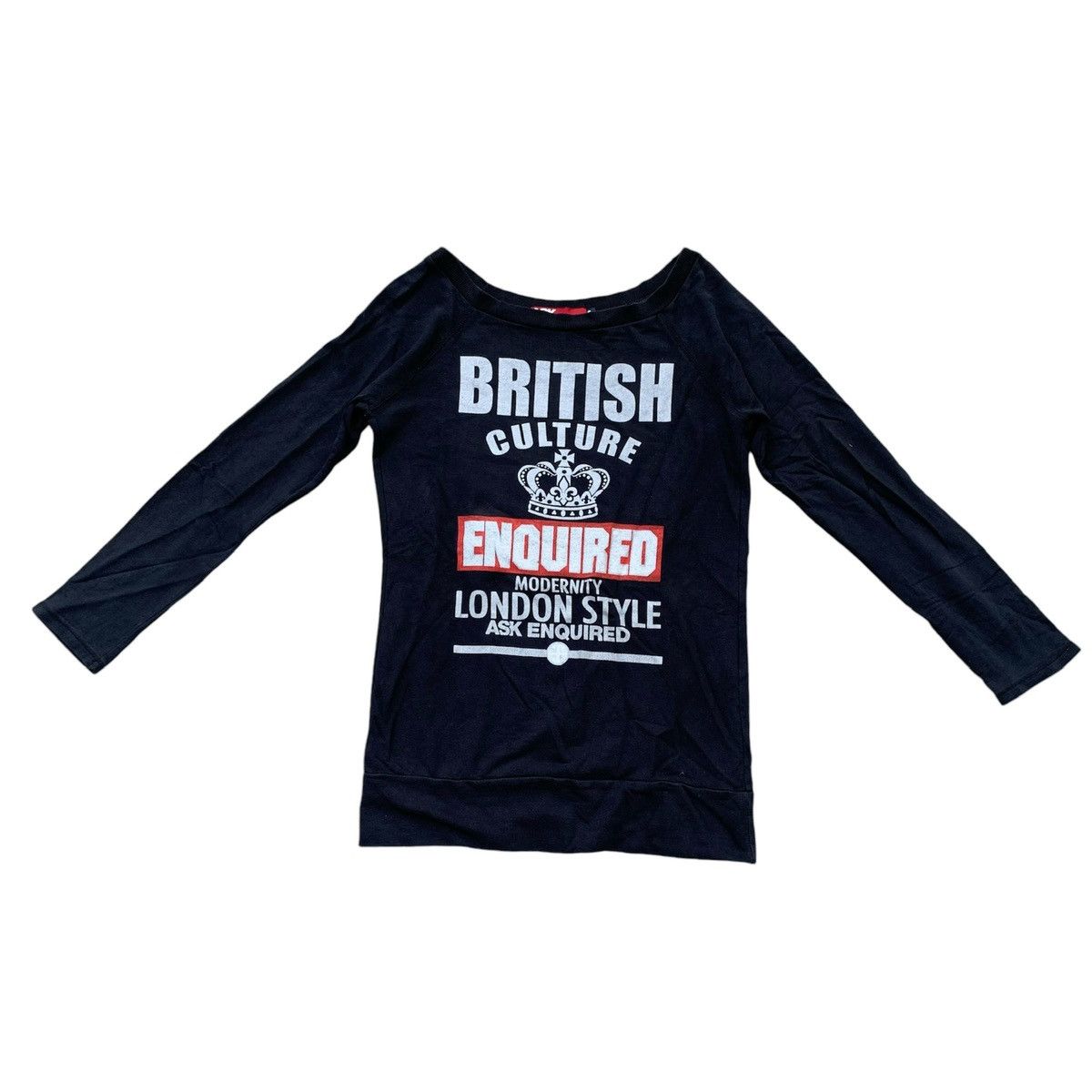 Hysteric Glamour × Japanese Brand TEE SHIRT ASK LONG SLEEVE Size S / US 4 / IT 40 - 2 Thumbnail