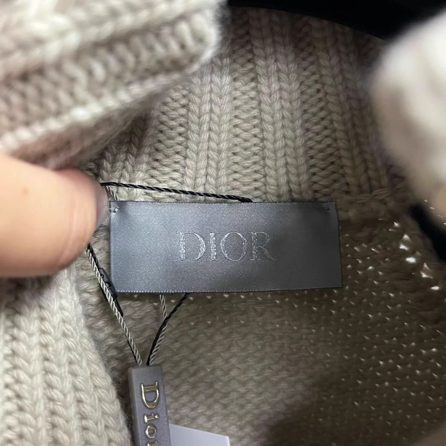 Dior Dior Multicolor Logo Print Zip Longsleeve Sweater L Size US L / EU 52-54 / 3 - 3 Thumbnail