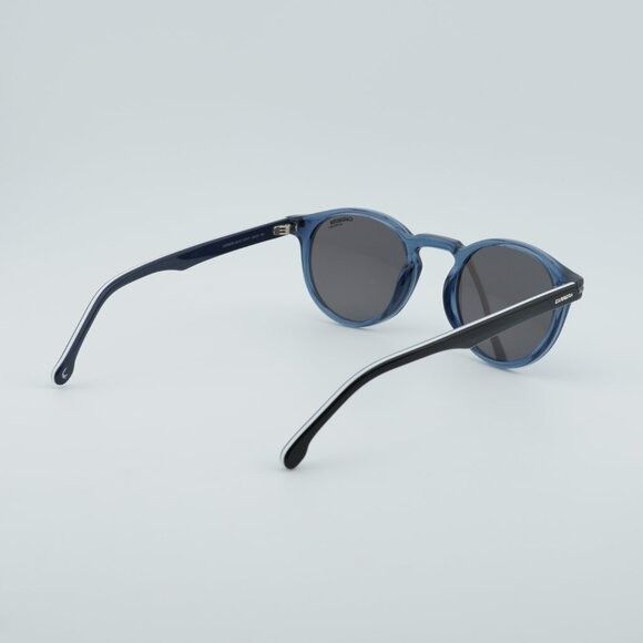 Carrera CARRERA 301/S 0PJP XT Sunglasses Blue Round Frame, Blue Lens Size ONE SIZE - 10 Thumbnail