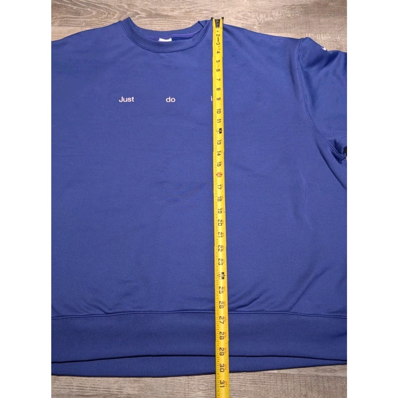 Nike Nike Sweatshirt Womens XXL Purple Therma Fit Just Do It Crew Neck Relaxed Fit Size XXL / US 16-18 / IT 52-54 - 6 Thumbnail
