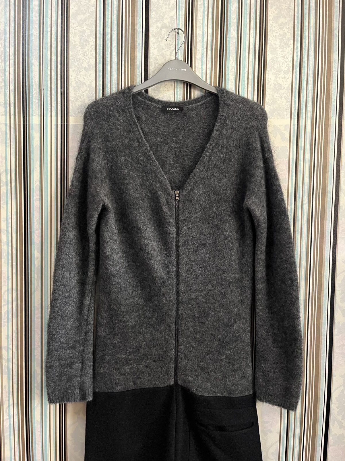 Max Mara 2000s max & co jersey dress wool #H1 Size M / US 6-8 / IT 42-44 - 2 Thumbnail