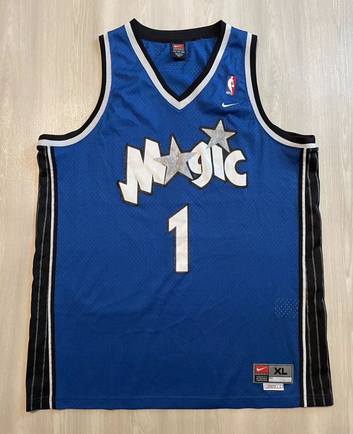 Nike Vintage Nike Team Tracy McGrady Orlando Magic #1 Size XL Size US XL / EU 56 / 4 - 1 Thumbnail