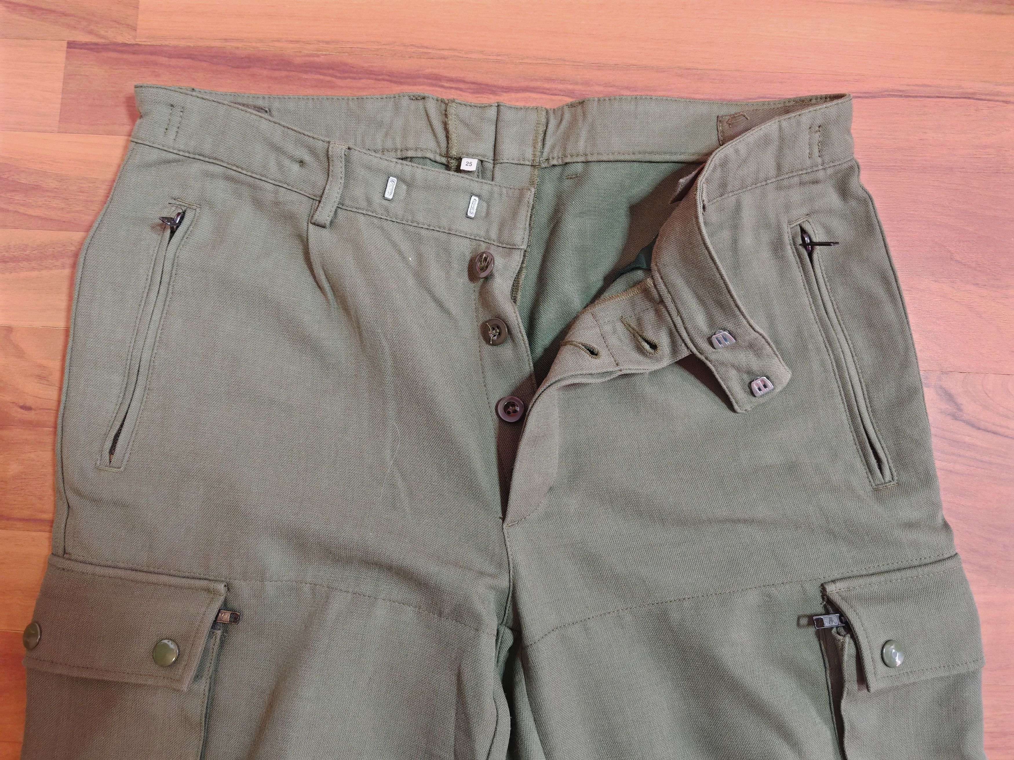 Other Vintage WISPO German Military Heavyweight Wool Field Pants Size US 36 / EU 52 - 2 Thumbnail