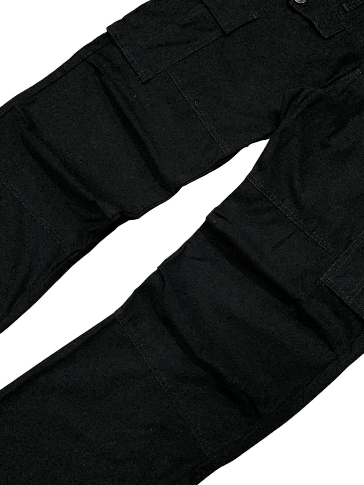 Hysteric Glamour × Japanese Brand × Vintage Vintage Japanese Double Waist Baggy Loose Pants Size US 30 / EU 46 - 4 Thumbnail