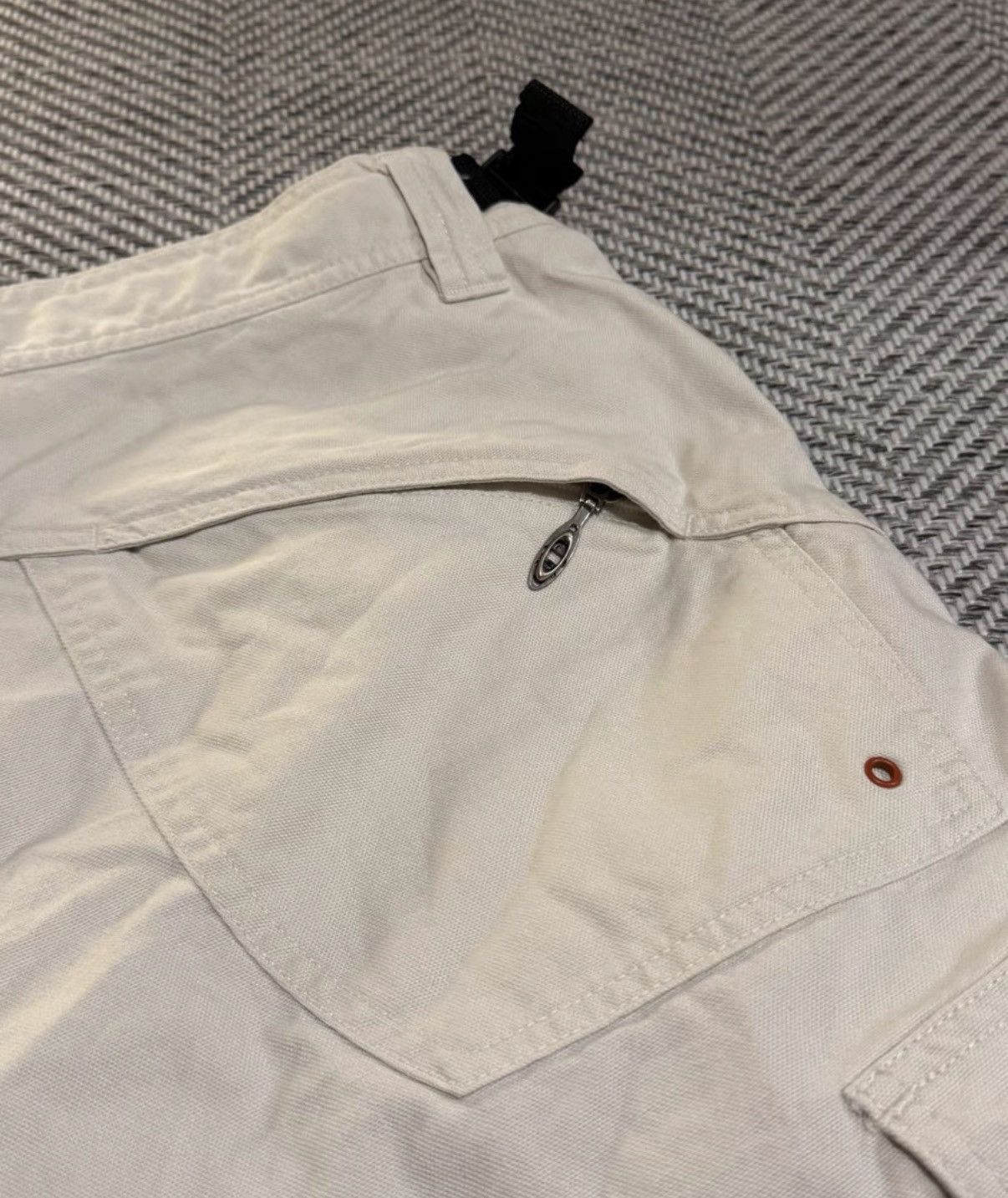 Oakley Oakley 00s Software Sawtooth Logo Cargo Shorts K24 Size US 34 / EU 50 - 9 Thumbnail