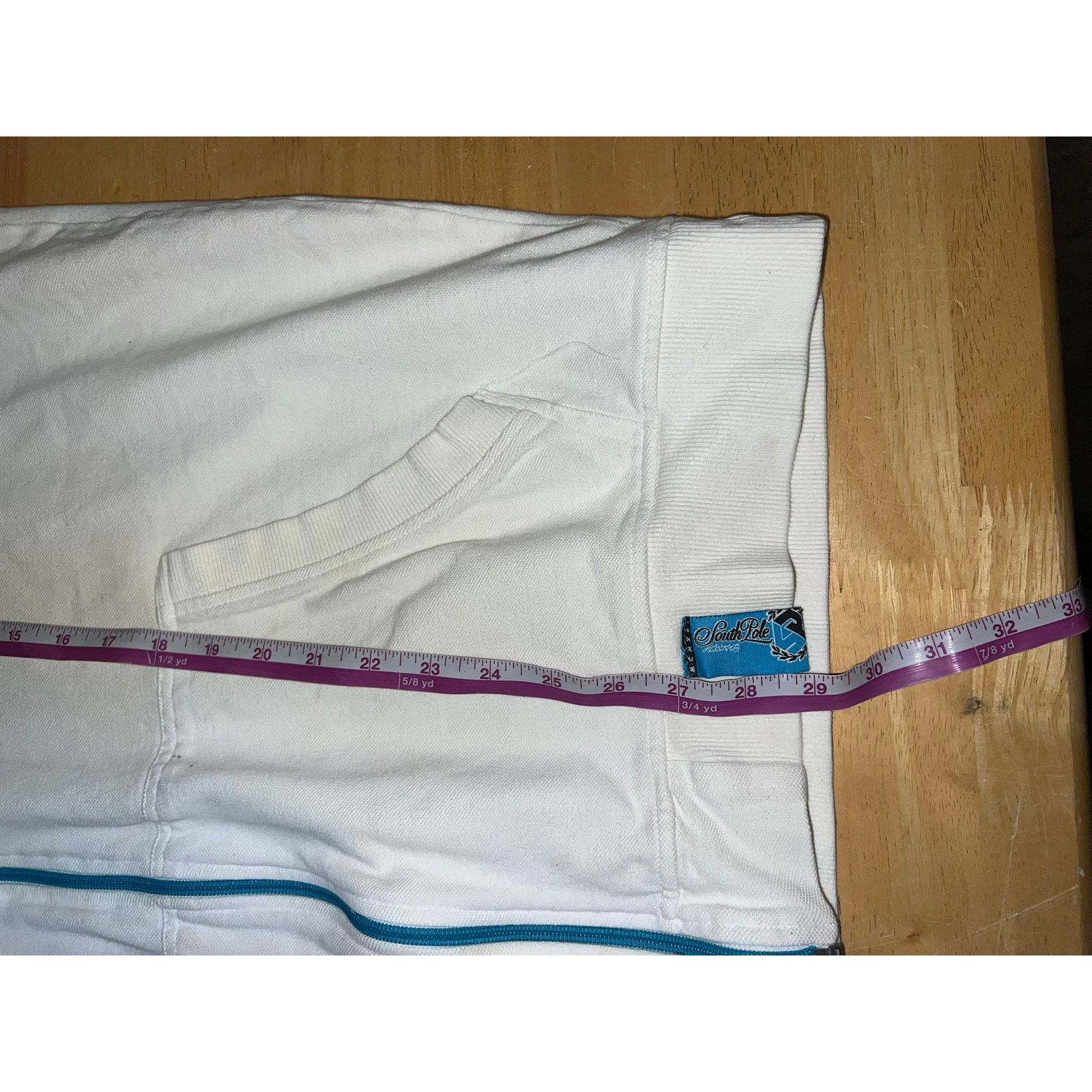 Vintage Y2K Southpole Sleeveless Hoodie Workout Full Zip White XL Size US XL / EU 56 / 4 - 12 Thumbnail
