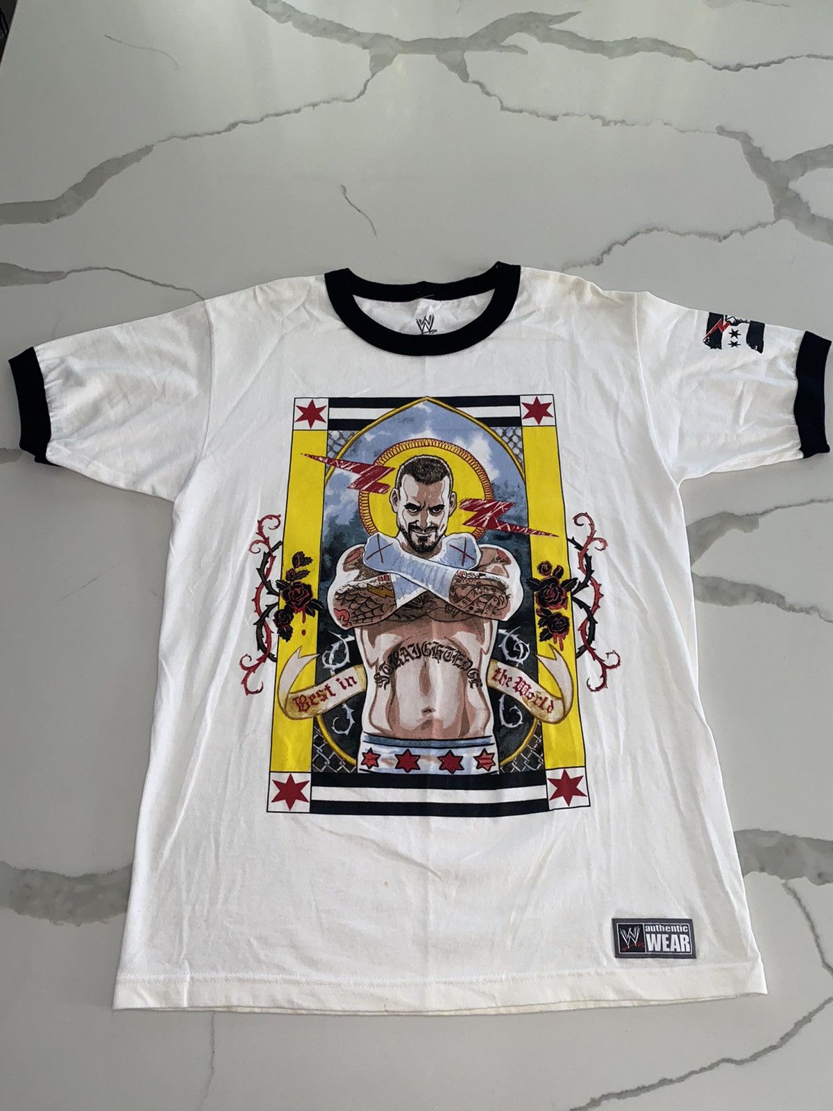 WWE Vintage WWE CM Punk size M Size US M / EU 48-50 / 2 - 1 Thumbnail