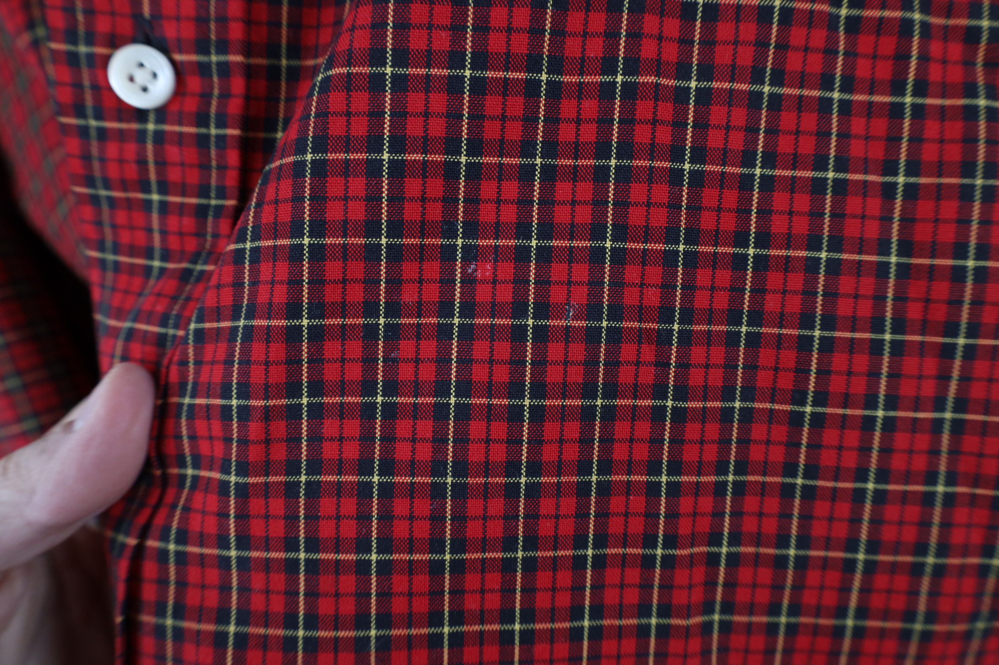 Ralph Lauren × Vintage Vintage 90s Ralph Lauren Collared Button Down Shirt Plaid Size US L / EU 52-54 / 3 - 5 Thumbnail
